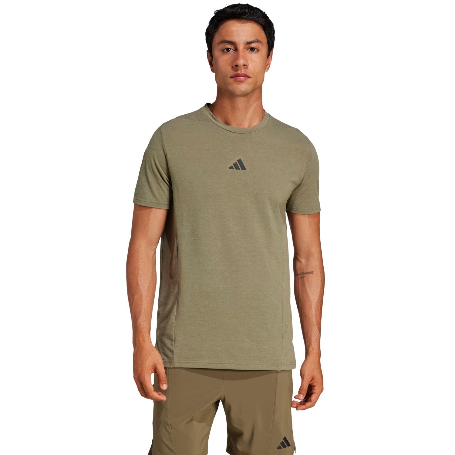 Camiseta Adidas Designed 4 Training Masculino Verde 3