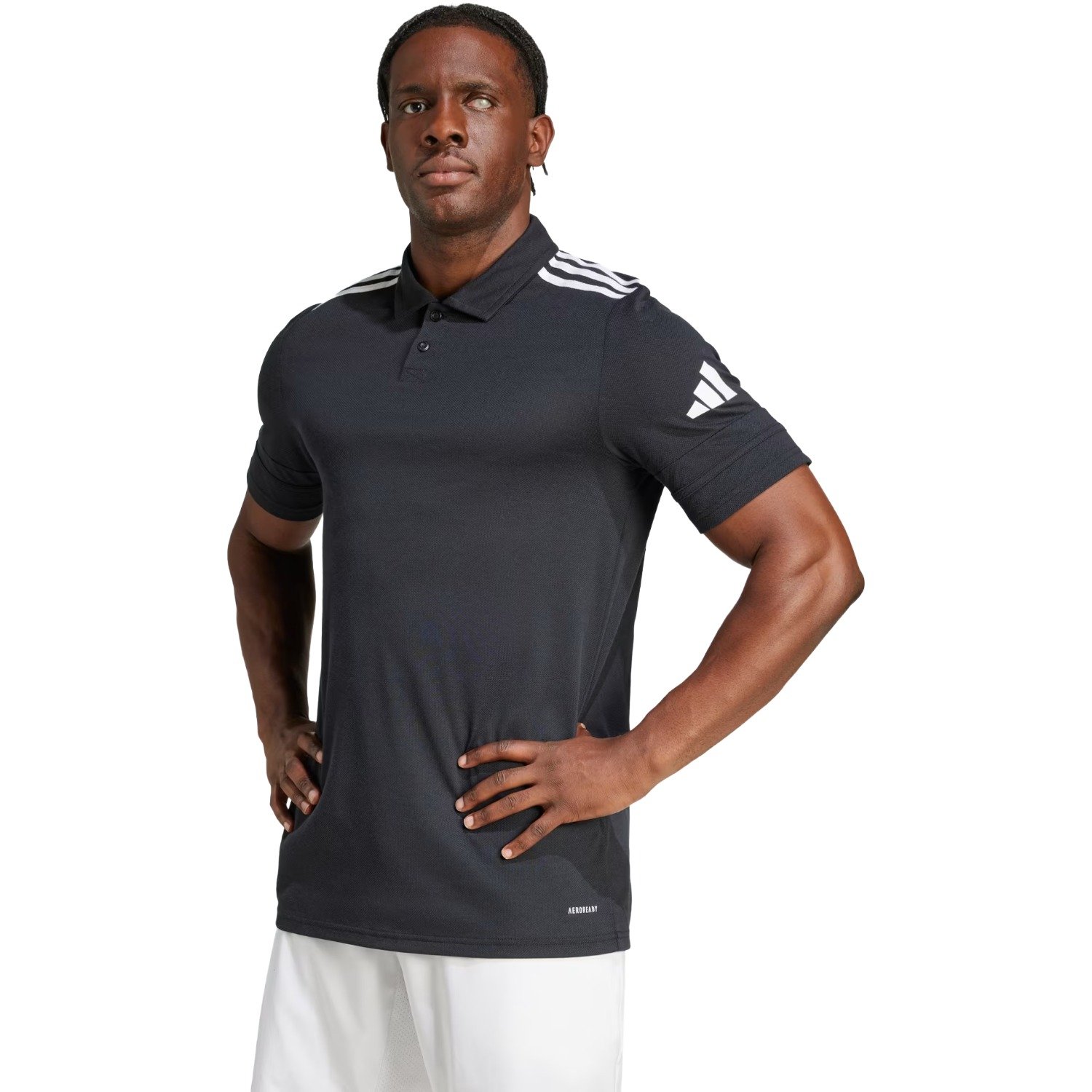 Camisa Polo Adidas Squadra 25 Masculino Preto