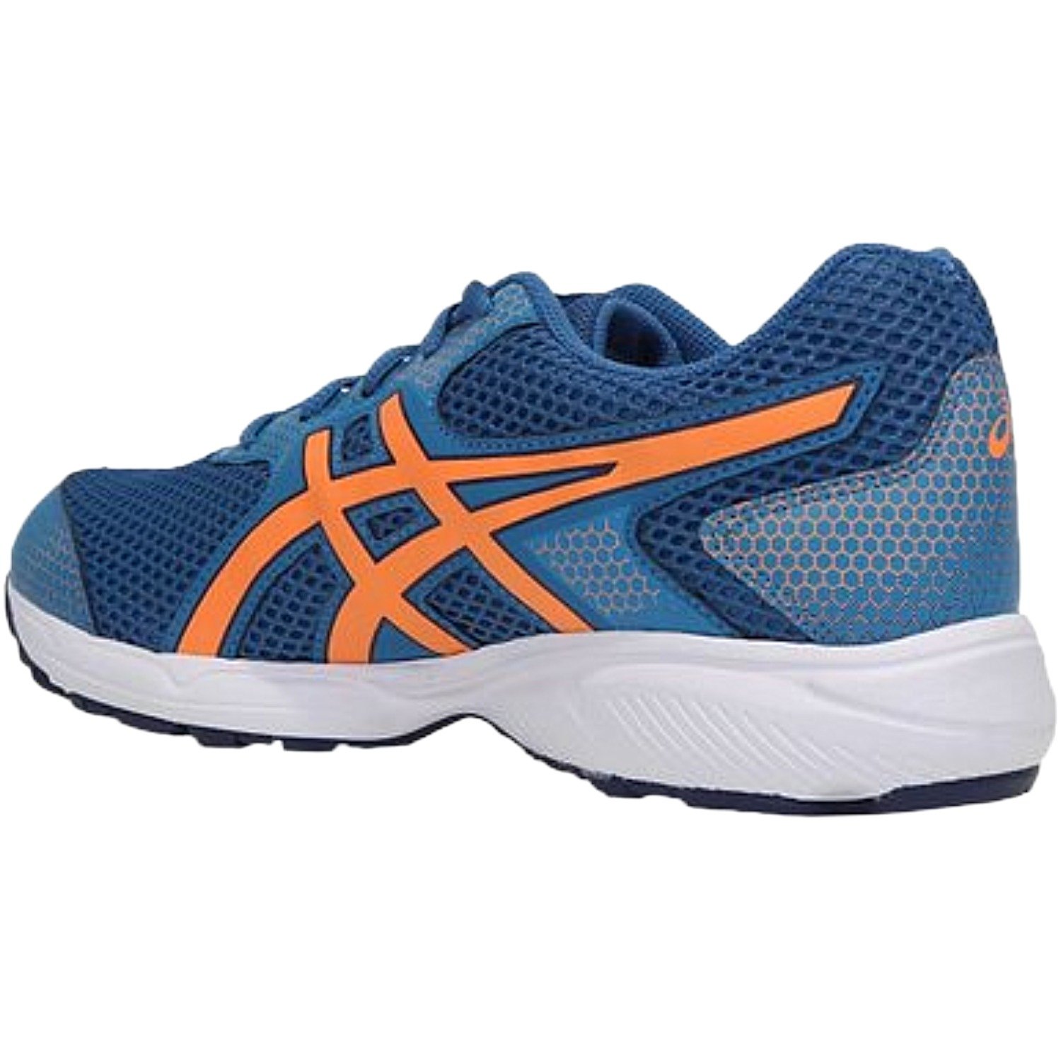 Tênis Asics Buzz 4 Infantil Azul/Laranja 3