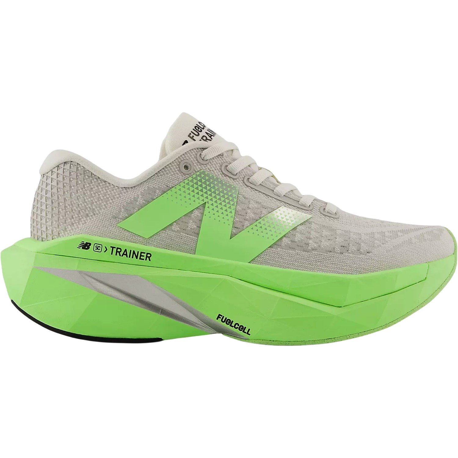 Tênis New Balance Fuelcell Supercomp Trainer V3 Feminino Cinza/Verde 1