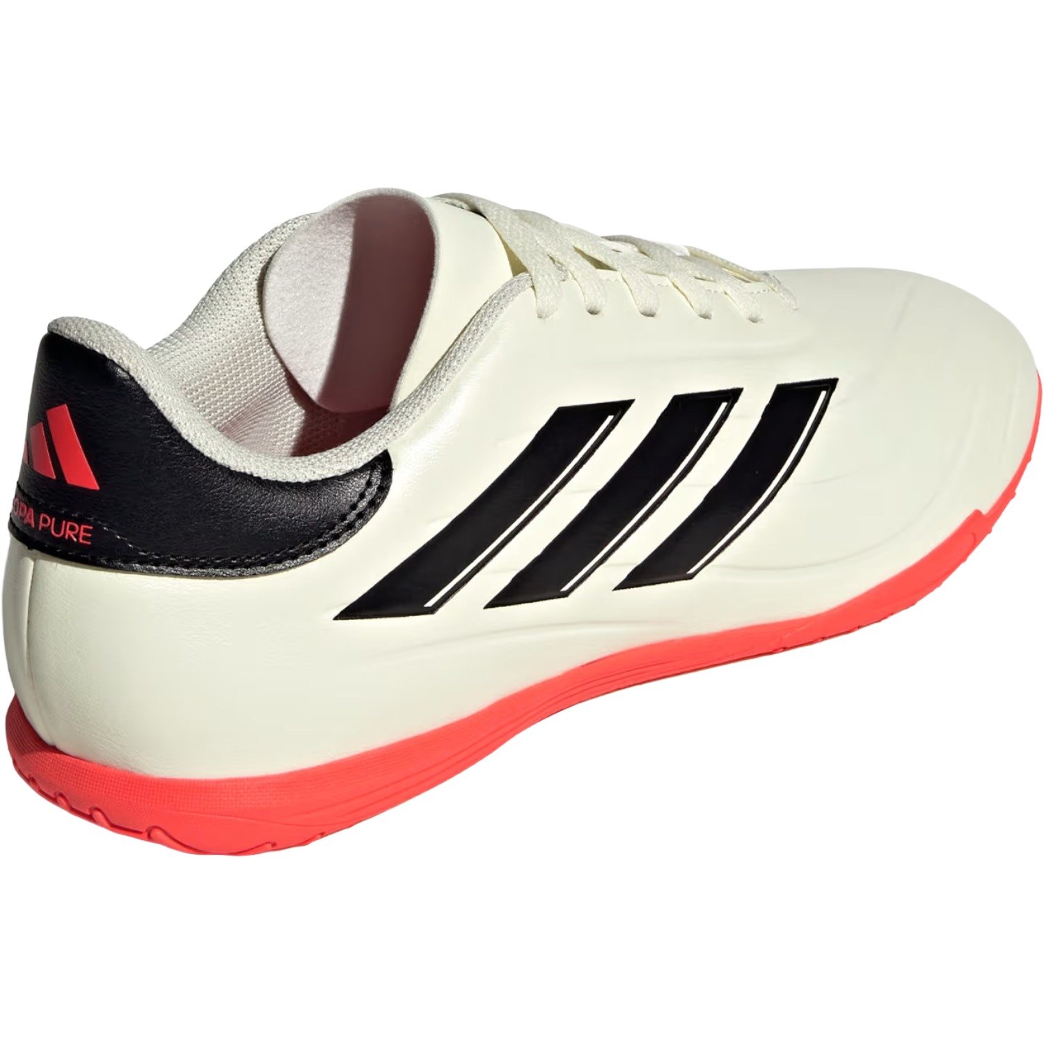 Chuteira Futsal Adidas Copa Pure II Club In Masculino Bege/Preto/Laranja 4