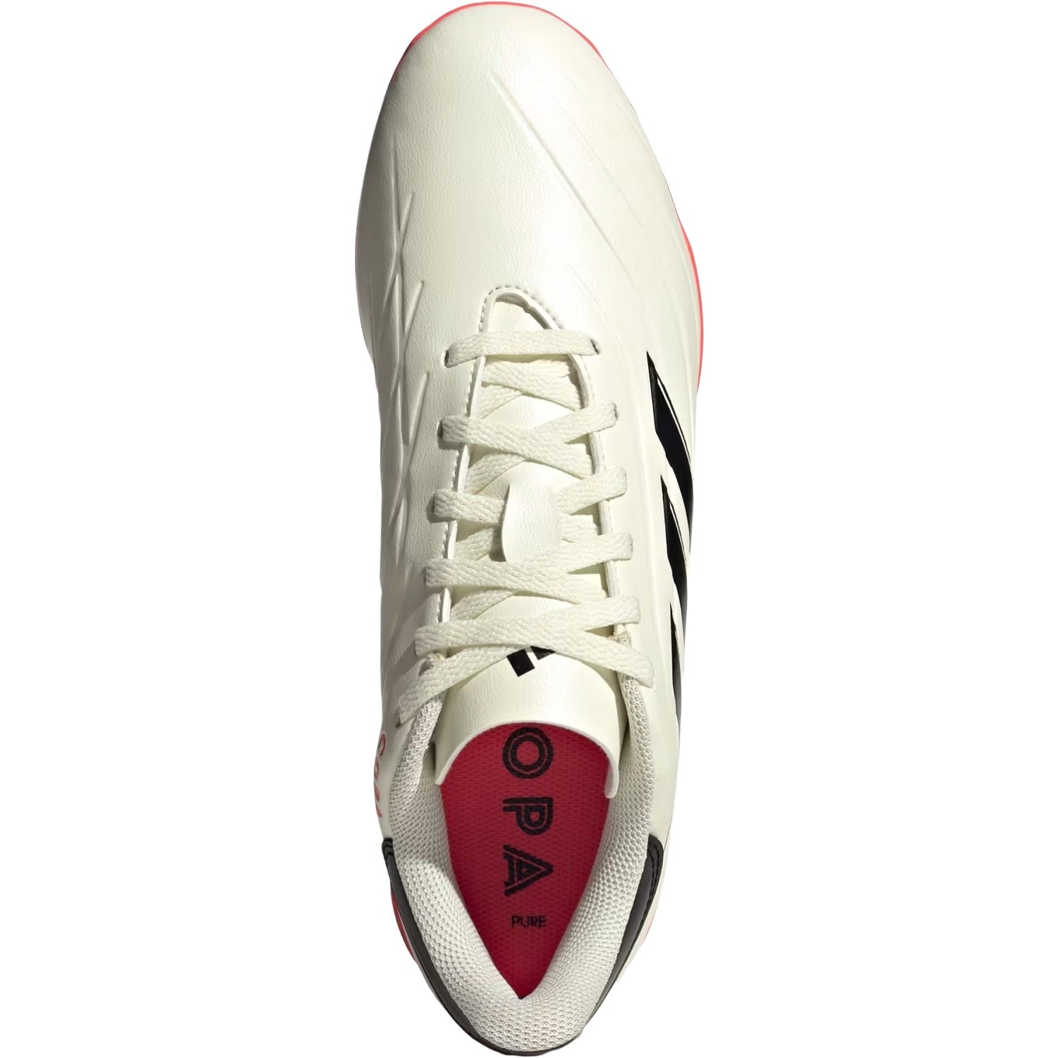 Chuteira Futsal Adidas Copa Pure II Club In Masculino Bege/Preto/Laranja 5