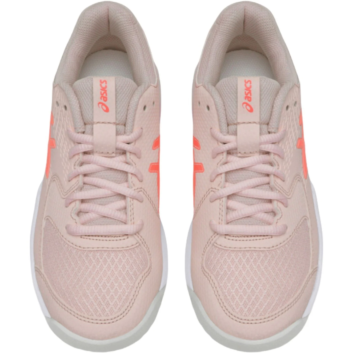 Tênis Asics Gel Dedicate 8 Clay Feminino Rosa/Laranja 4