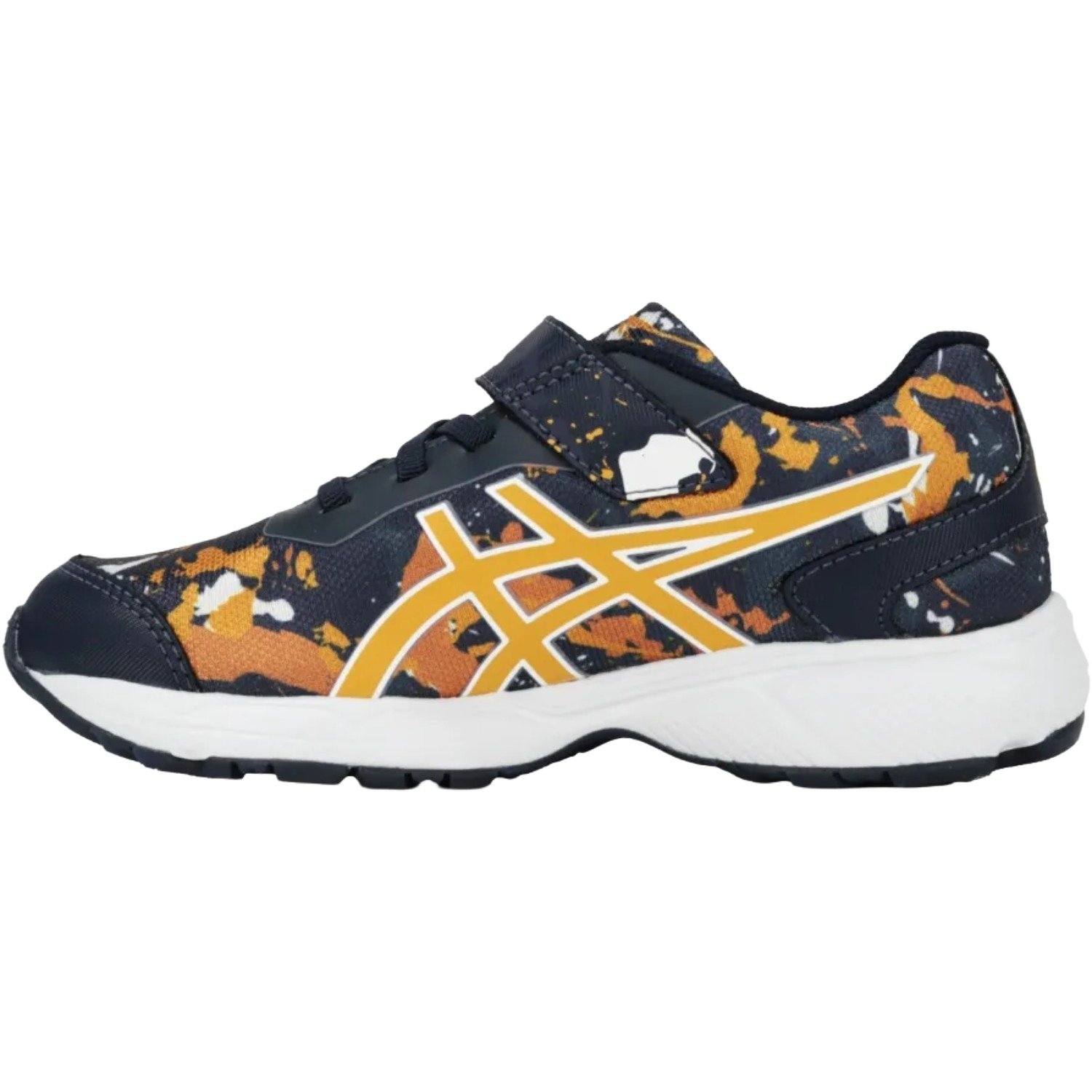 Tênis Asics Fantasy 4 Infantil Azul/Laranja 2