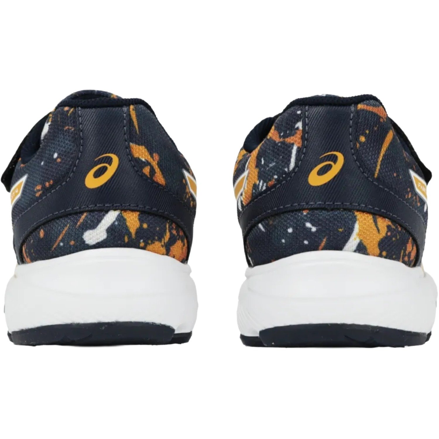 Tênis Asics Fantasy 4 Infantil Azul/Laranja 4