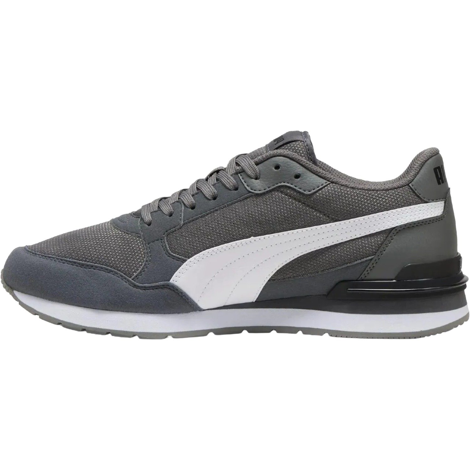 Tênis Puma ST Runner V4 Mesh Masculino Cinza/Branco 2