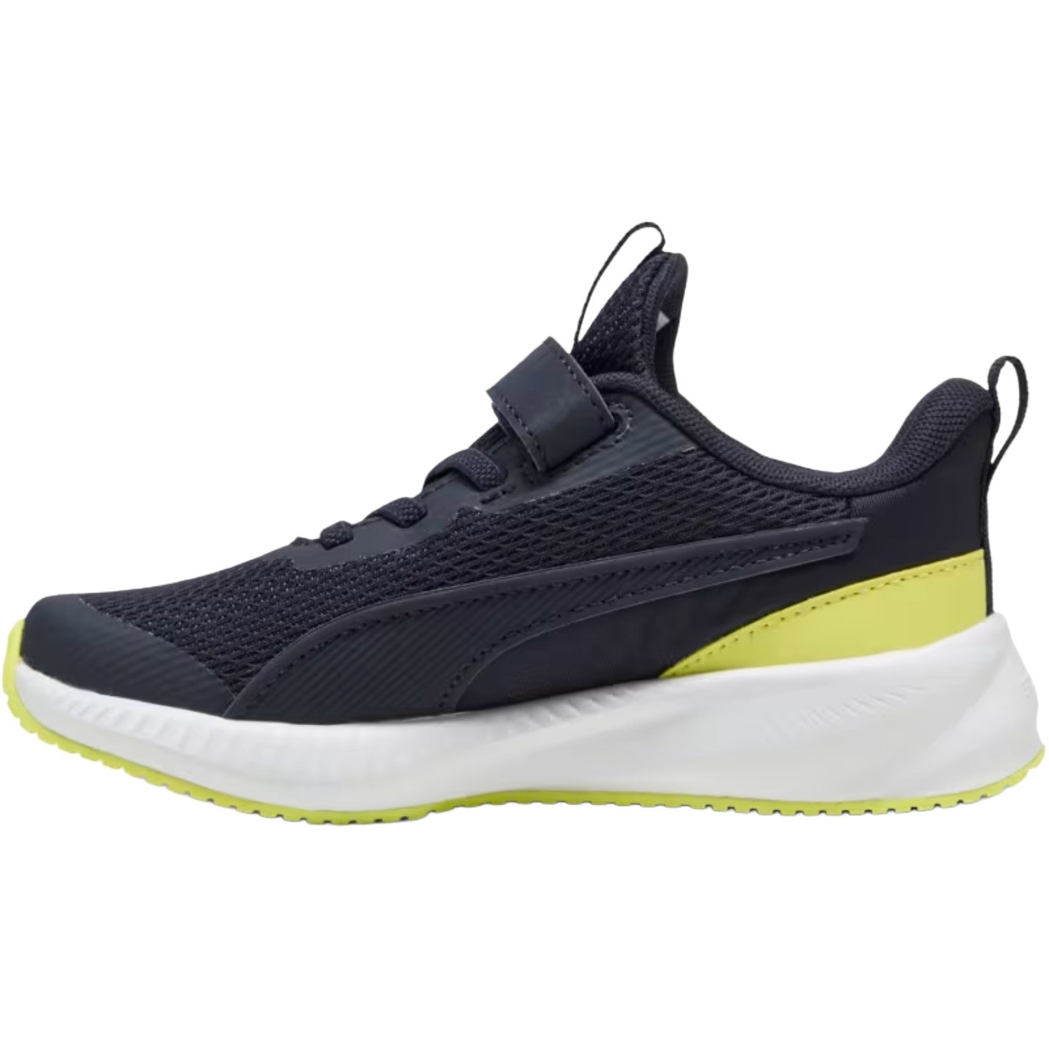 Tênis Puma Fyler Running 3 Infantil Preto/Amarelo 2