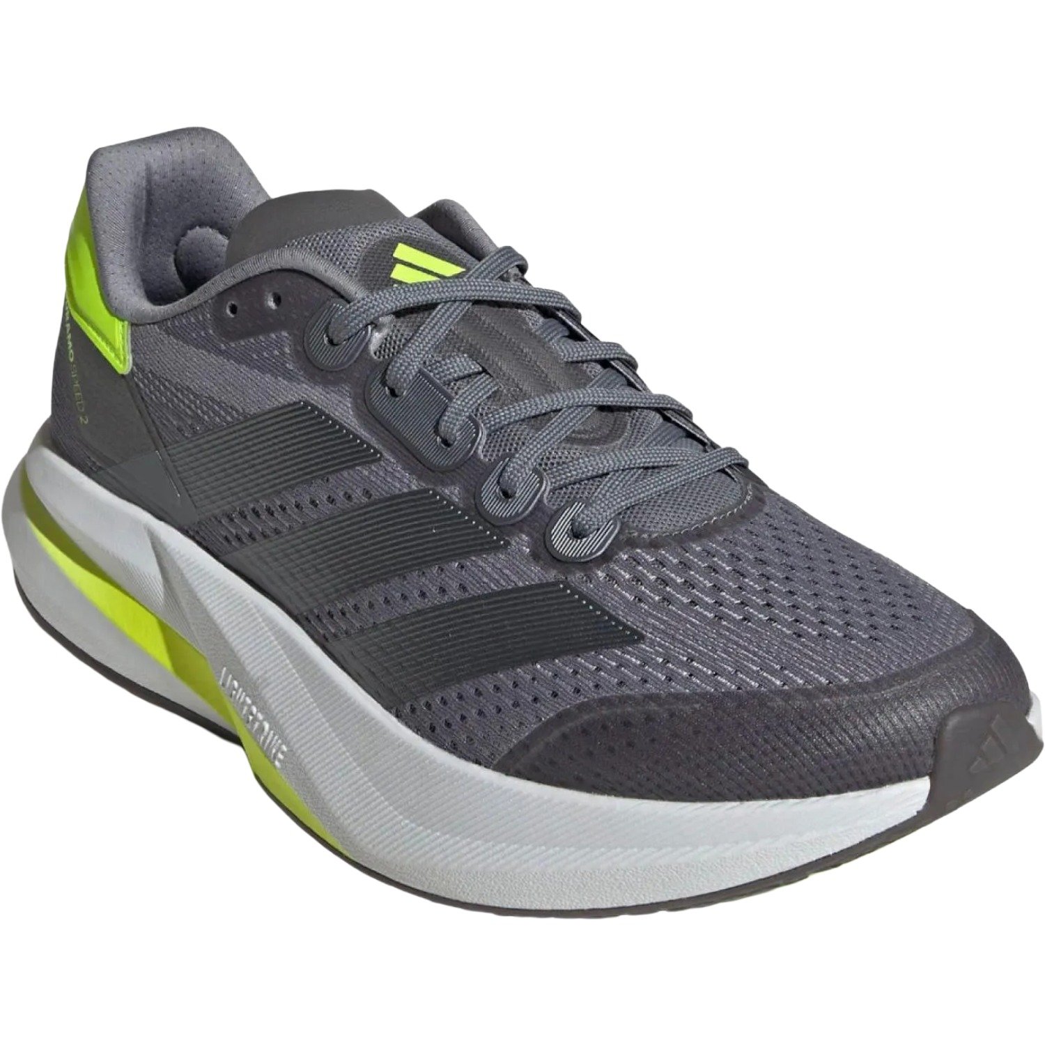 Tênis Adidas Duramo Speed 2 Masculino Cinza/Amarelo 3