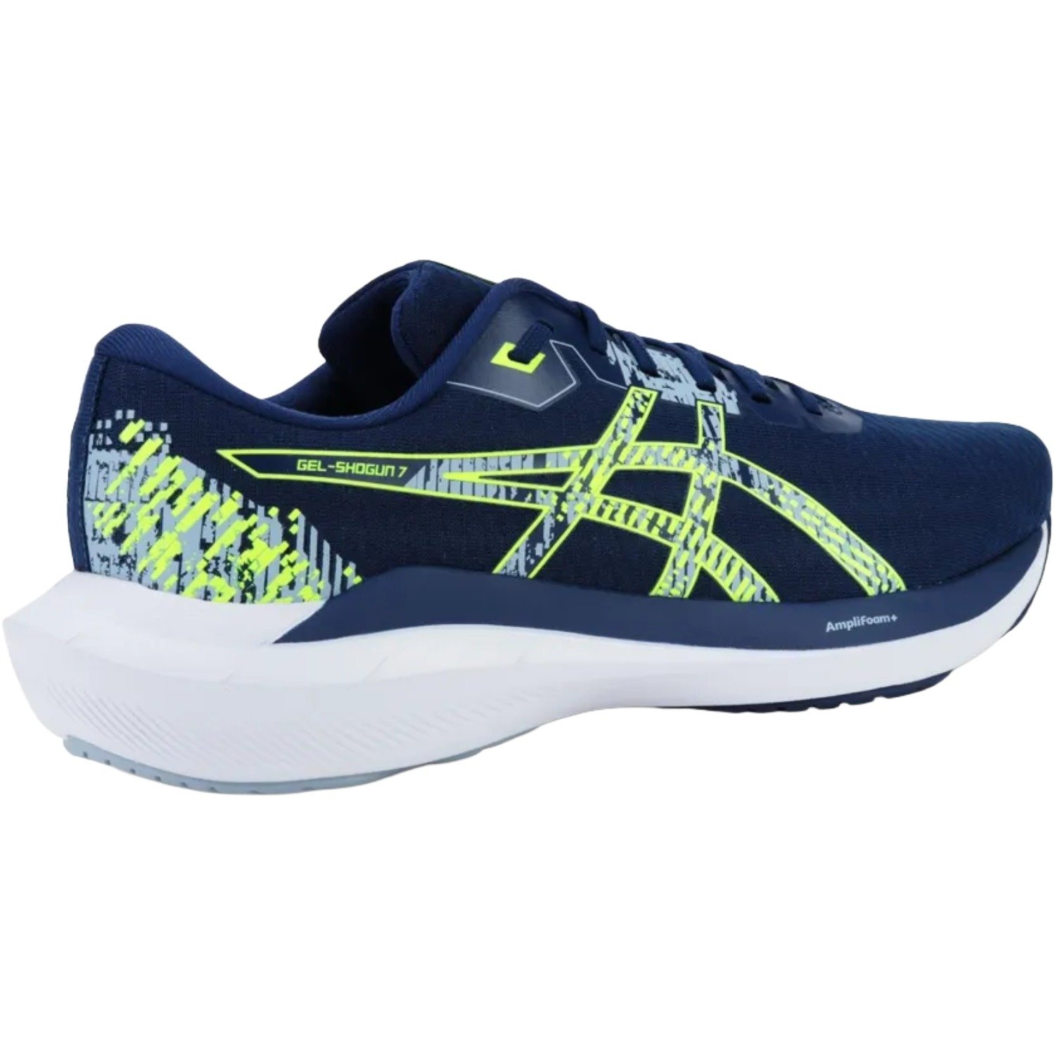 Tênis Asics Gel-Shogun 7 Masculino Azul/Amarelo 4