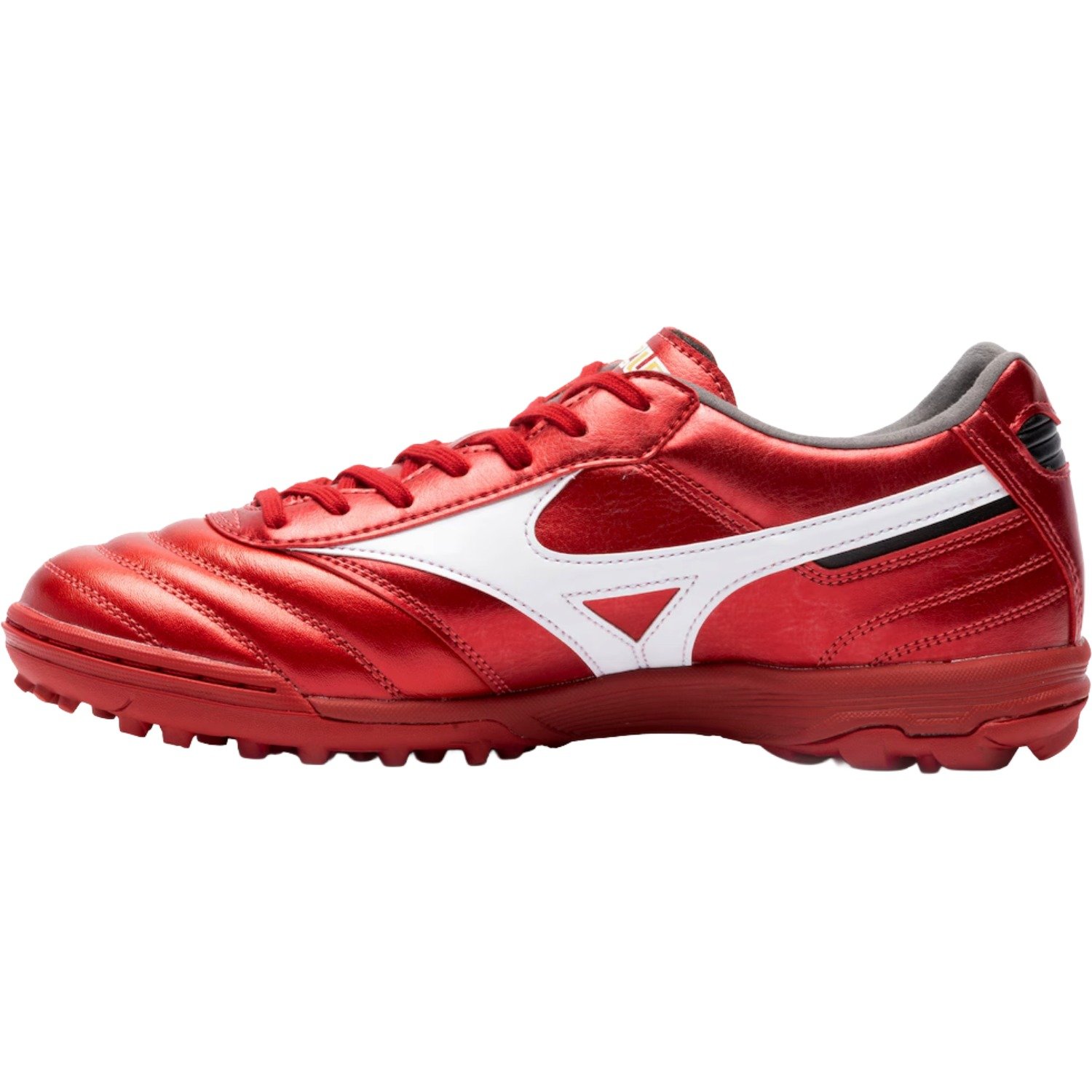 Chuteira Society Mizuno Morelia II Pro AS Masculino Vermelho/Branco 2