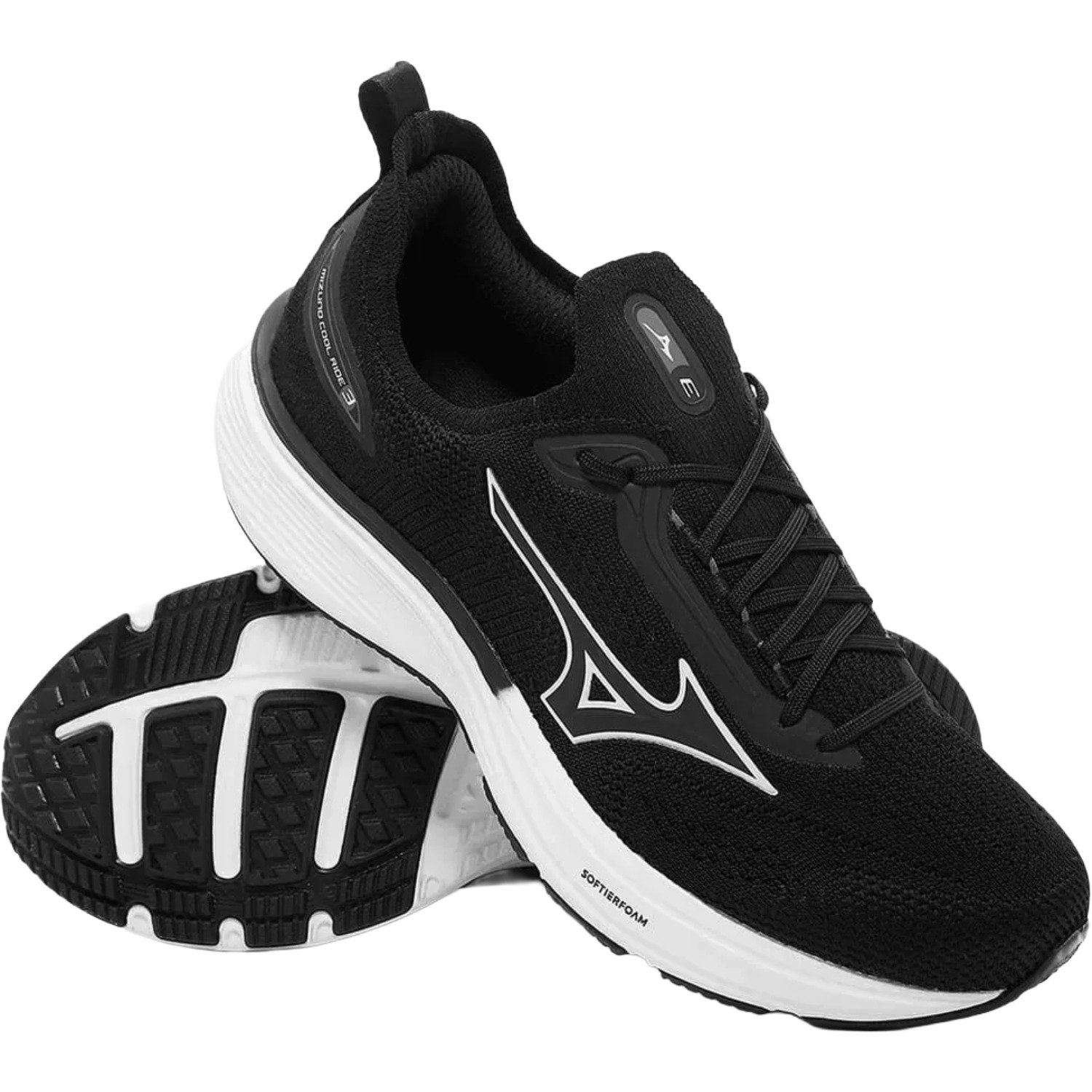 Tênis Mizuno Cool Ride 3 Unissex Preto 5