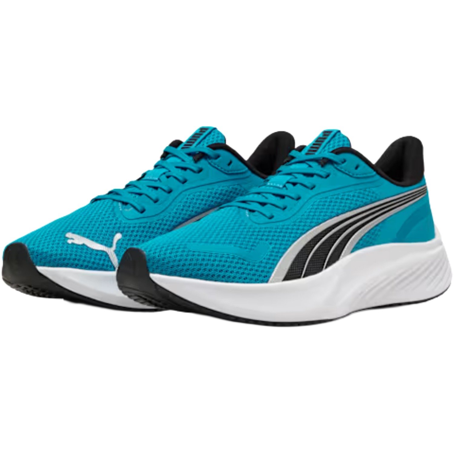 Tênis Puma Pounce Lite Speed Blue Masculino Verde/Preto/Prata 3