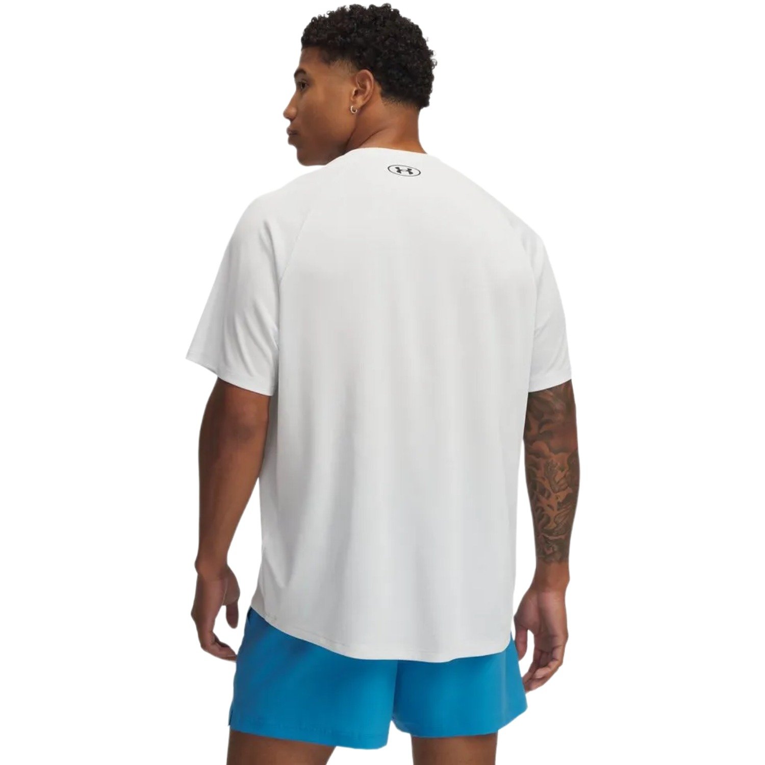 Camiseta Under Armour Tech Textured Masculino Branco 2