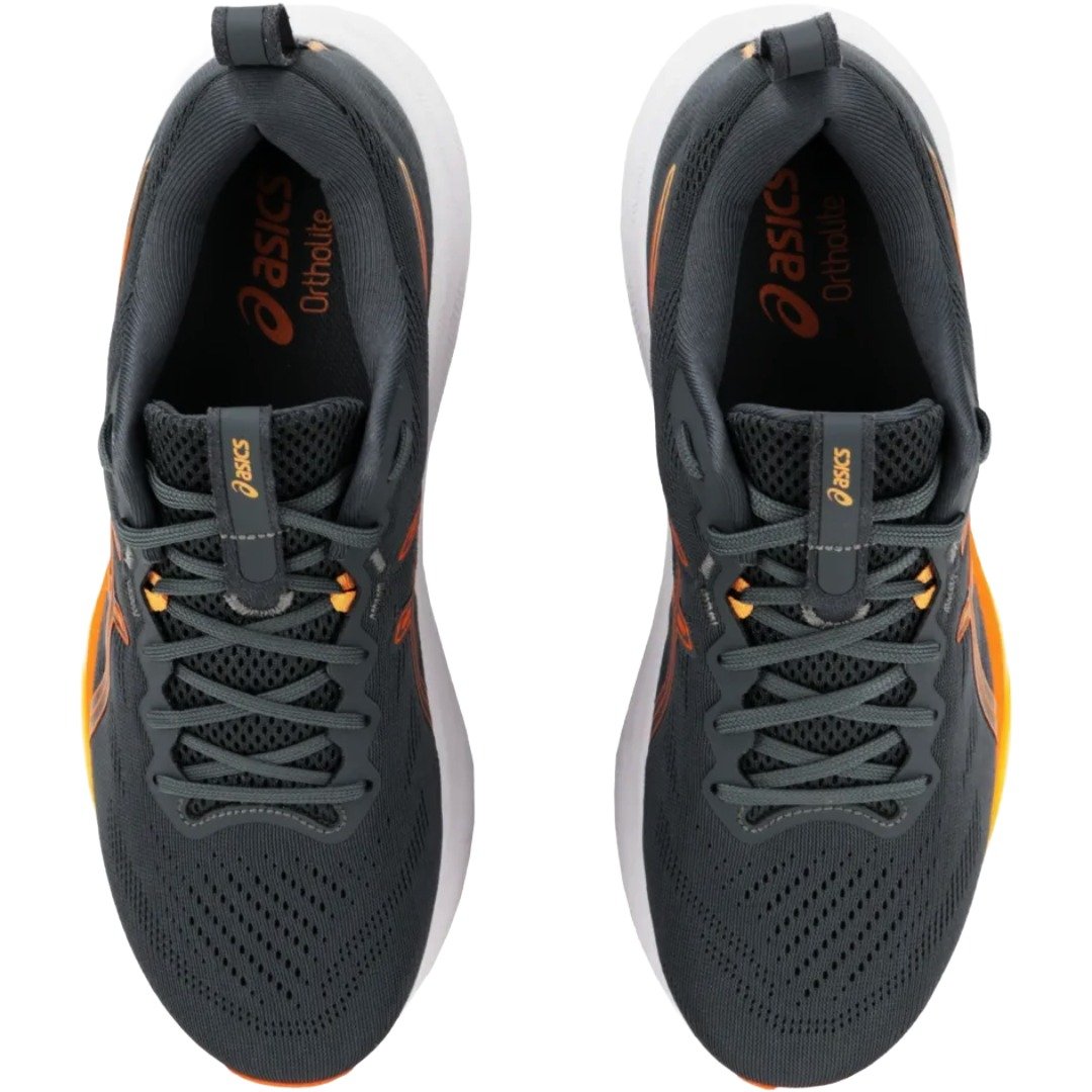Tênis Asics Gel-Pulse 16 SE Masculino Cinza/Laranja 5