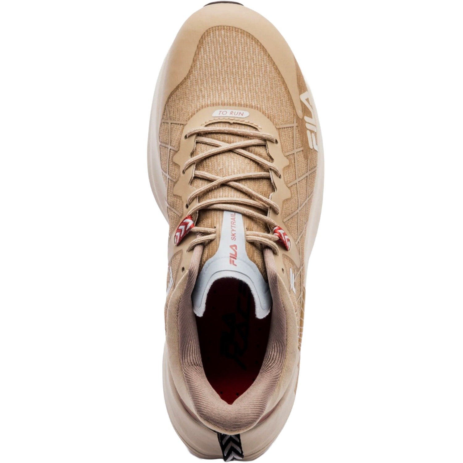 Tênis Fila Racer Skytrail Feminino Bege 6