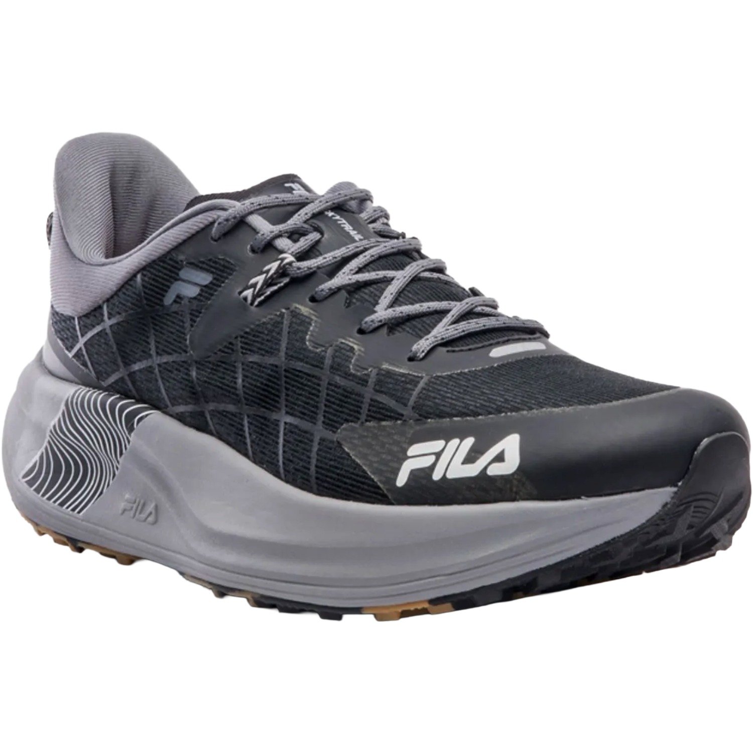 Tênis Fila Racer Skytrail Masculino Preto/Cinza 4