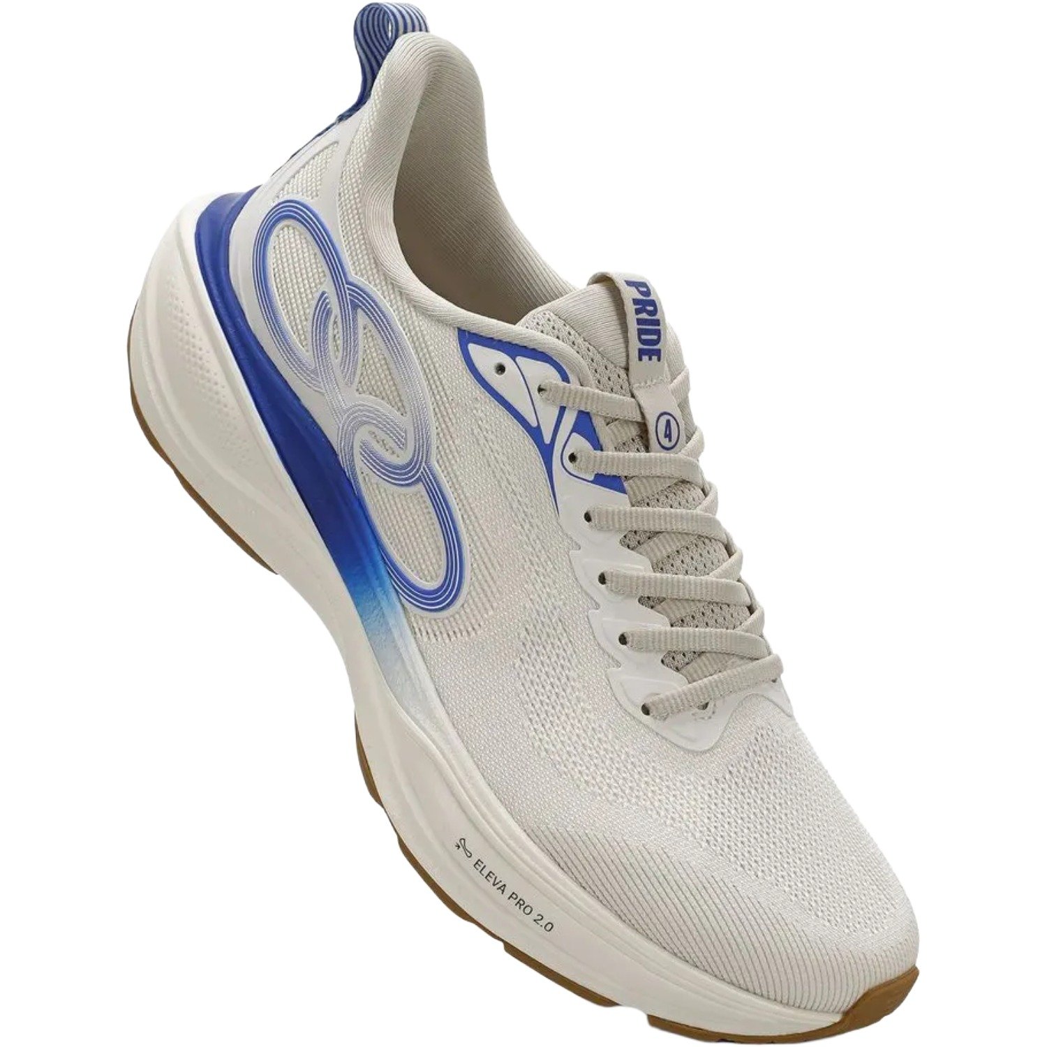 Tênis Olympikus Pride 4 Masculino Branco/Azul 3