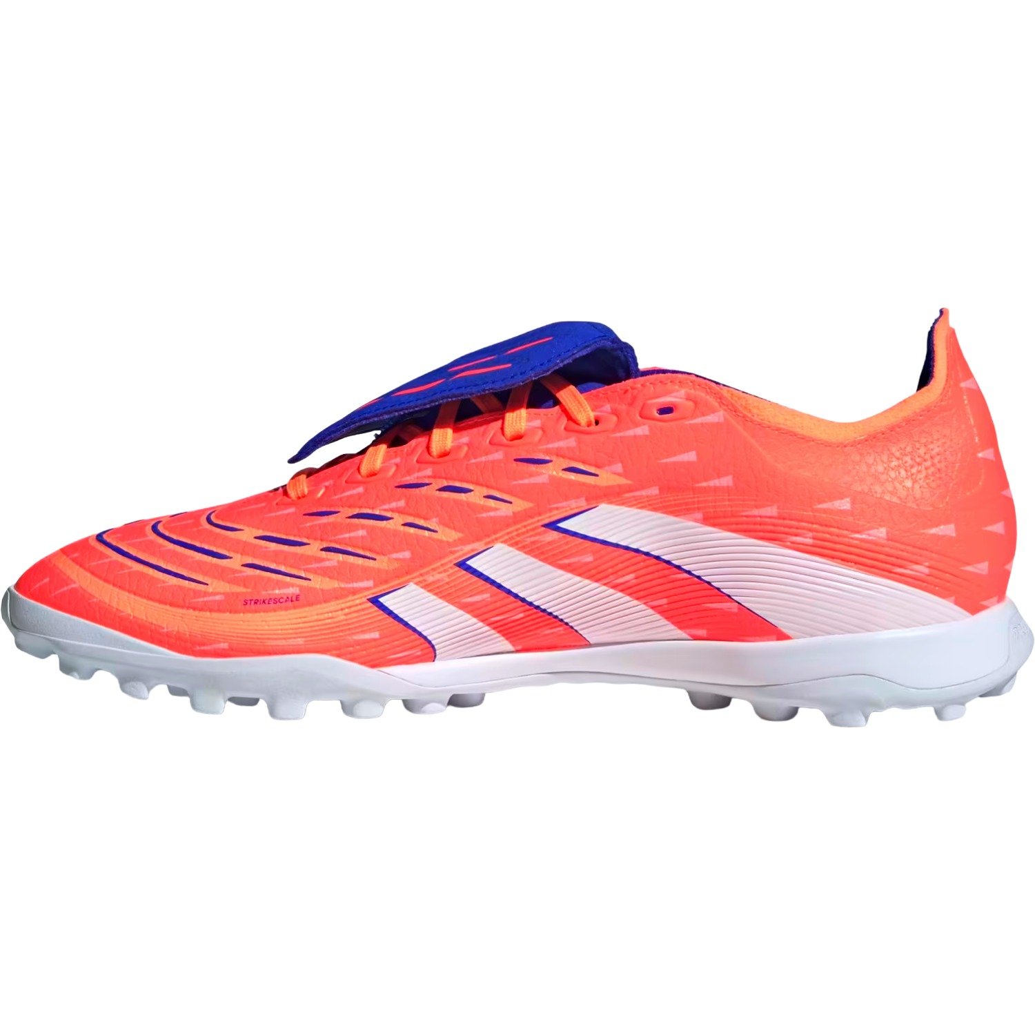 Chuteira Society Adidas Predator League Masculino Laranja/Azul 2