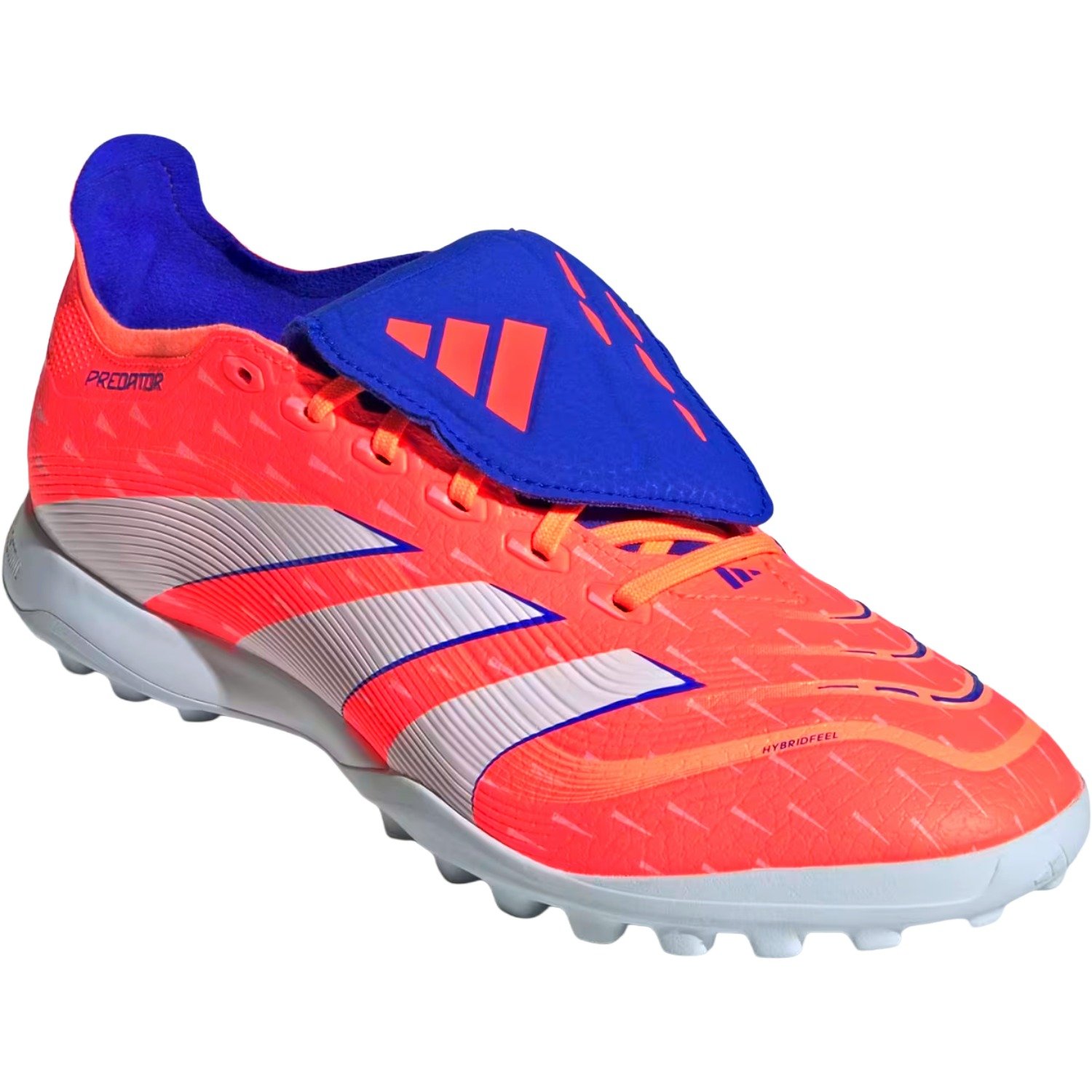 Chuteira Society Adidas Predator League Masculino Laranja/Azul 3