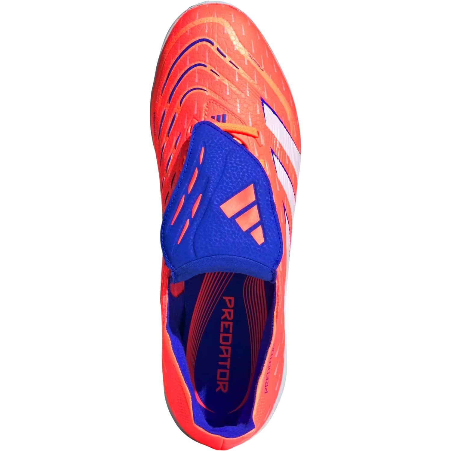 Chuteira Society Adidas Predator League Masculino Laranja/Azul 5