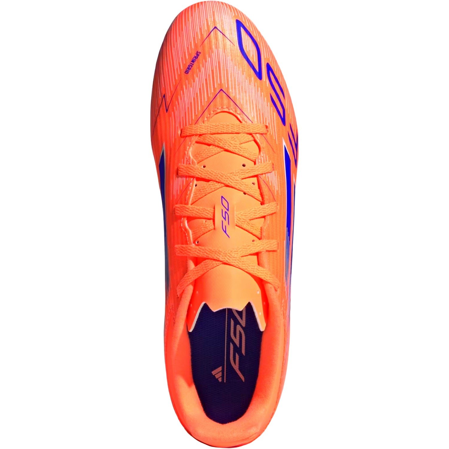 Chuteira Campo Adidas F50 Club Masculino Laranja/Azul 5