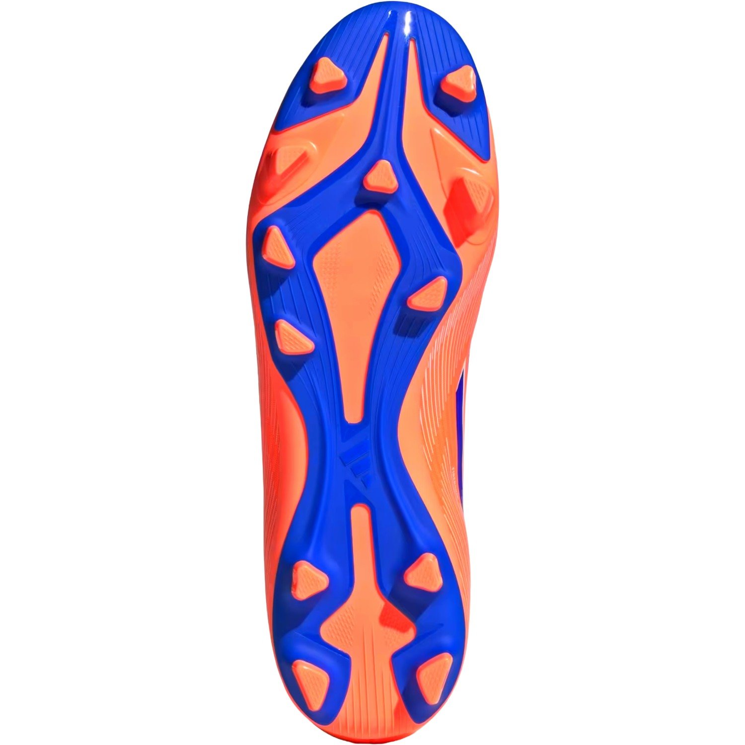 Chuteira Campo Adidas F50 Club Masculino Laranja/Azul 6