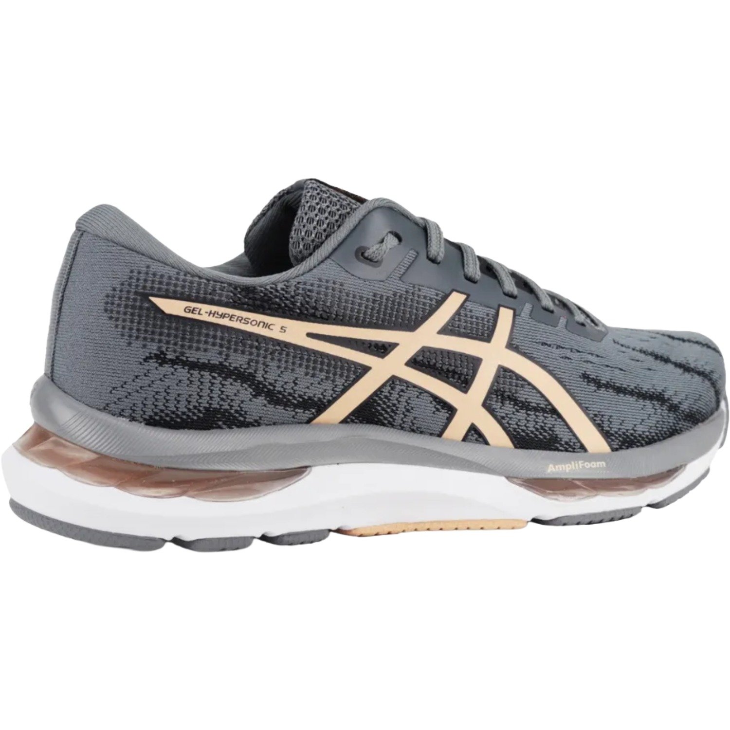 Tênis Asics Gel-Hypersonic 5 Feminino Cinza/Laranja 4