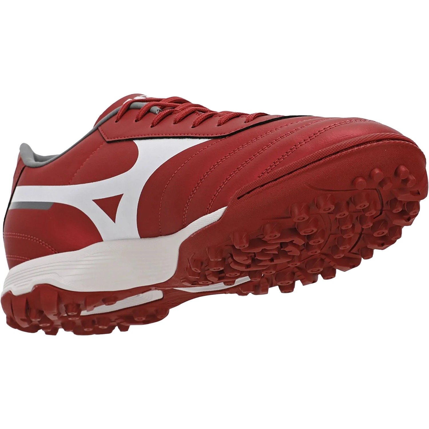 Chuteira Society Mizuno Morelia Classic AS Masculino Vermelho/Branco 6