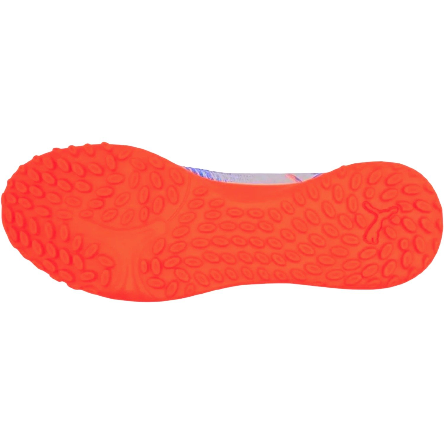 Chuteira Society Puma Future 8 Play TT Masculino Branco/Laranja 2