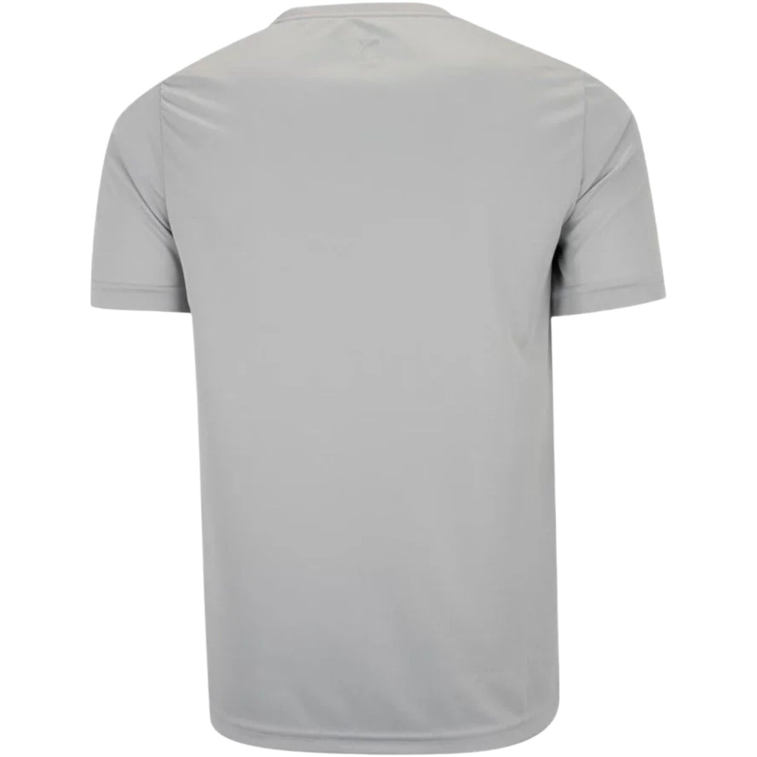 Camiseta Puma Logo Poly Tee Masculino Cinza/Preto 2