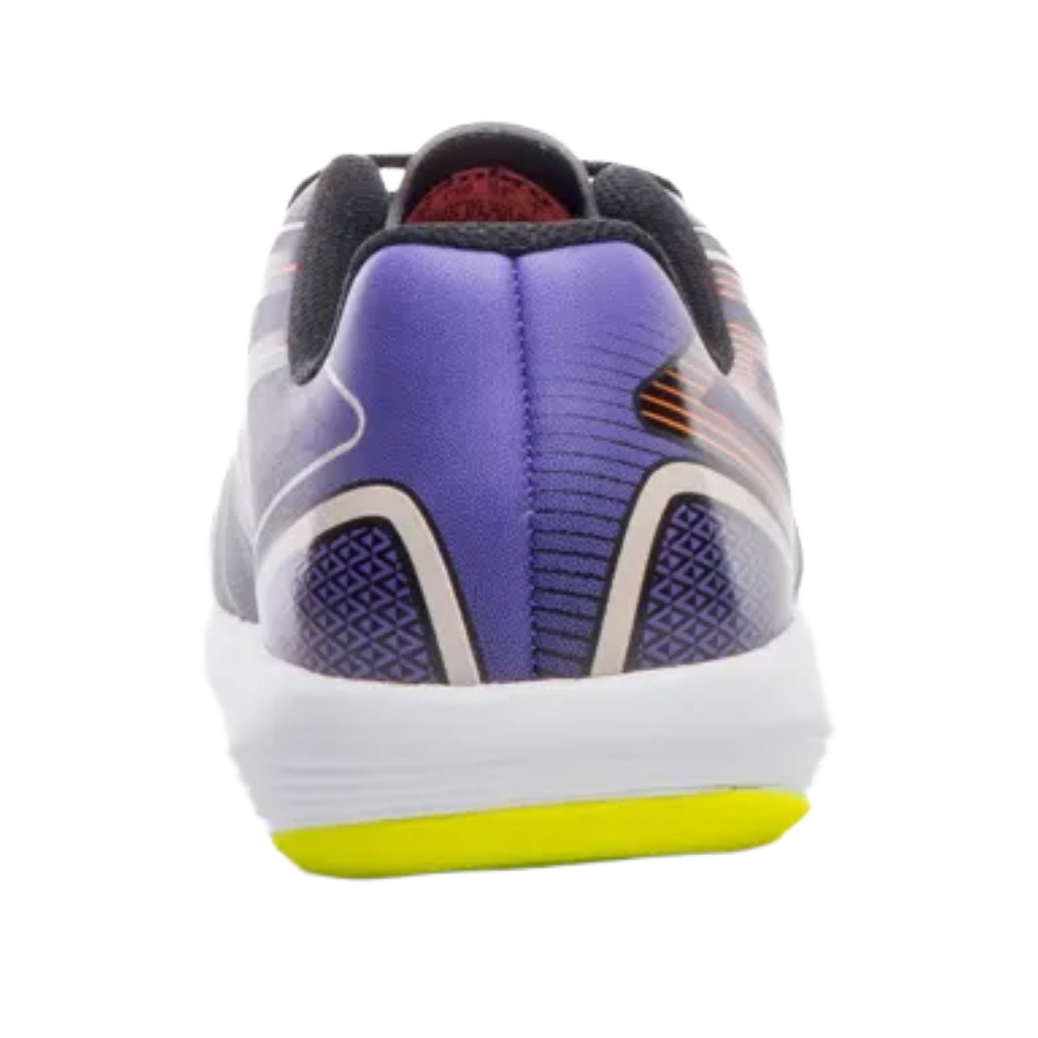 Chuteira Futsal Umbro Pro 5 Infantil Cinza/Roxo/Laranja/Amarelo 6