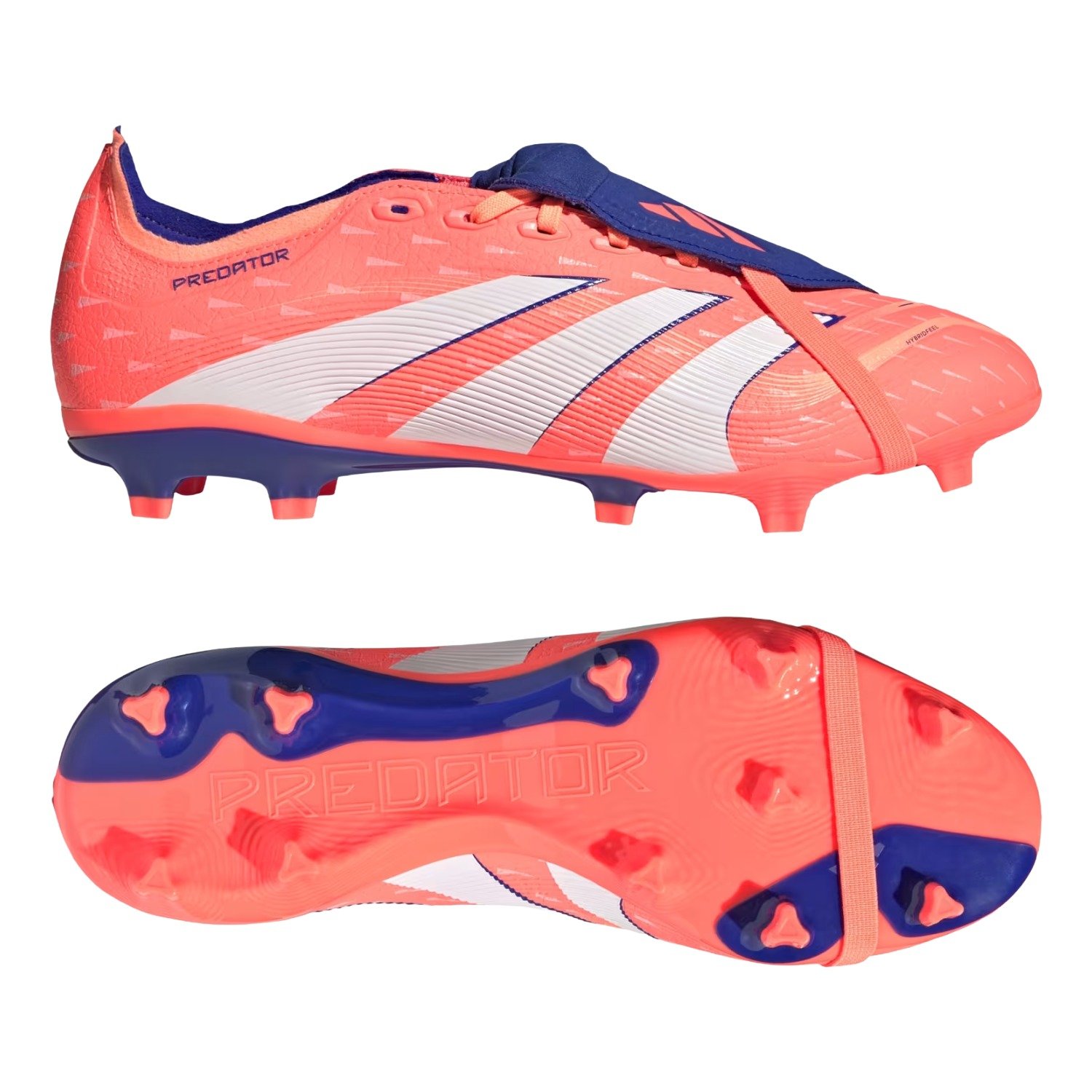 Chuteira Campo Adidas Predator Legue Masculino Laranja/Azul 8
