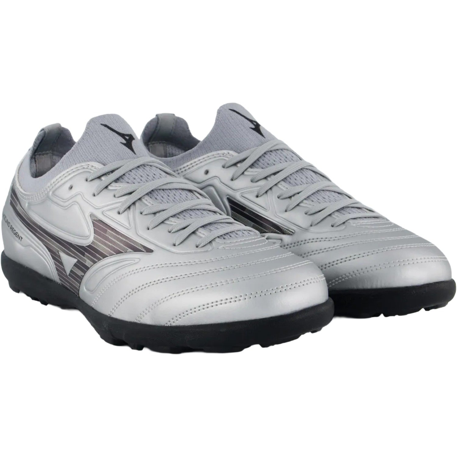 Chuteira Society Mizuno Regent AS Masculino Cinza/Preto 2