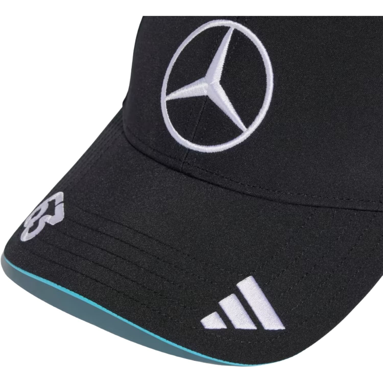 Boné Adidas Mercedes GR Preto/Azul 3