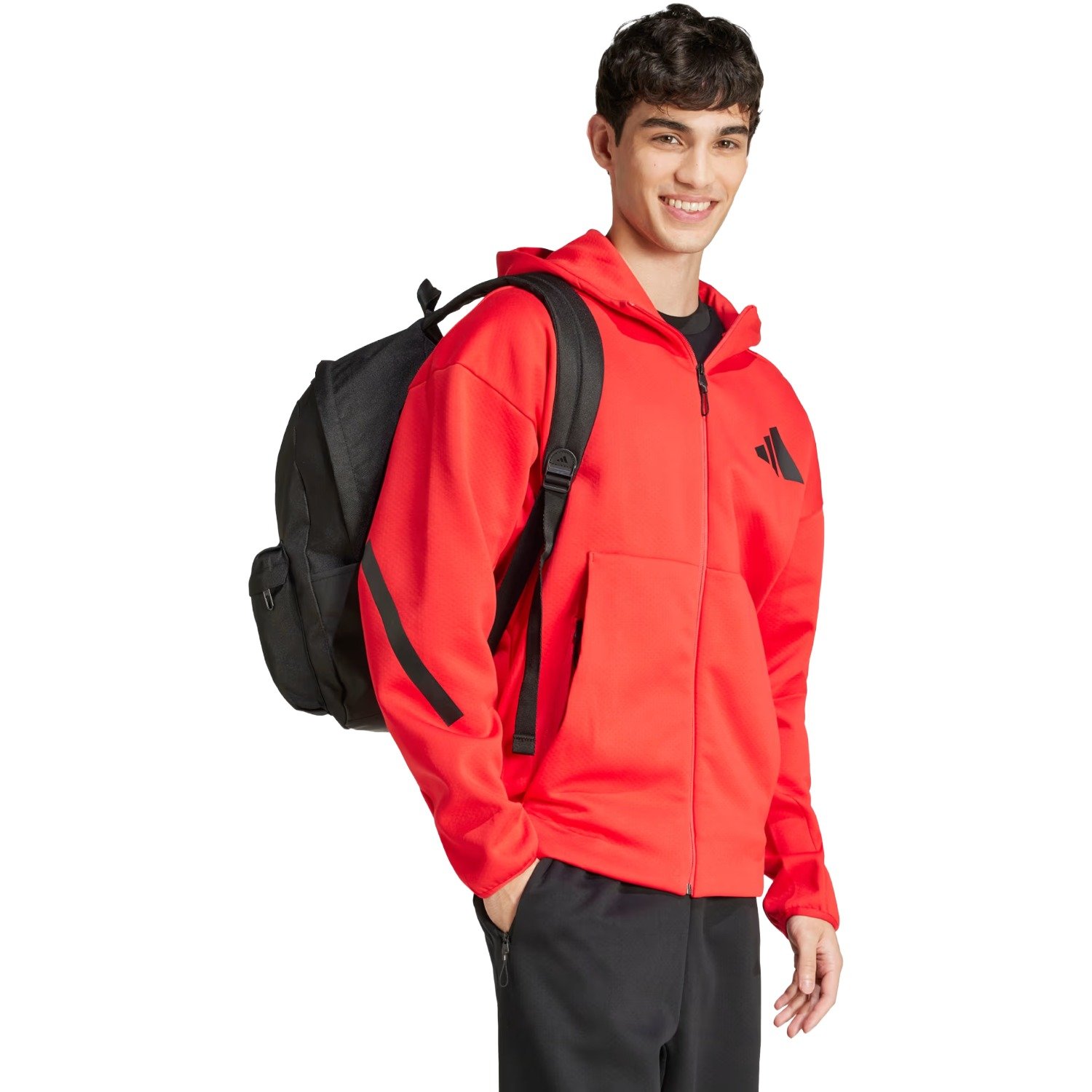 Mochila Adidas Classic Três Listras Preto 4