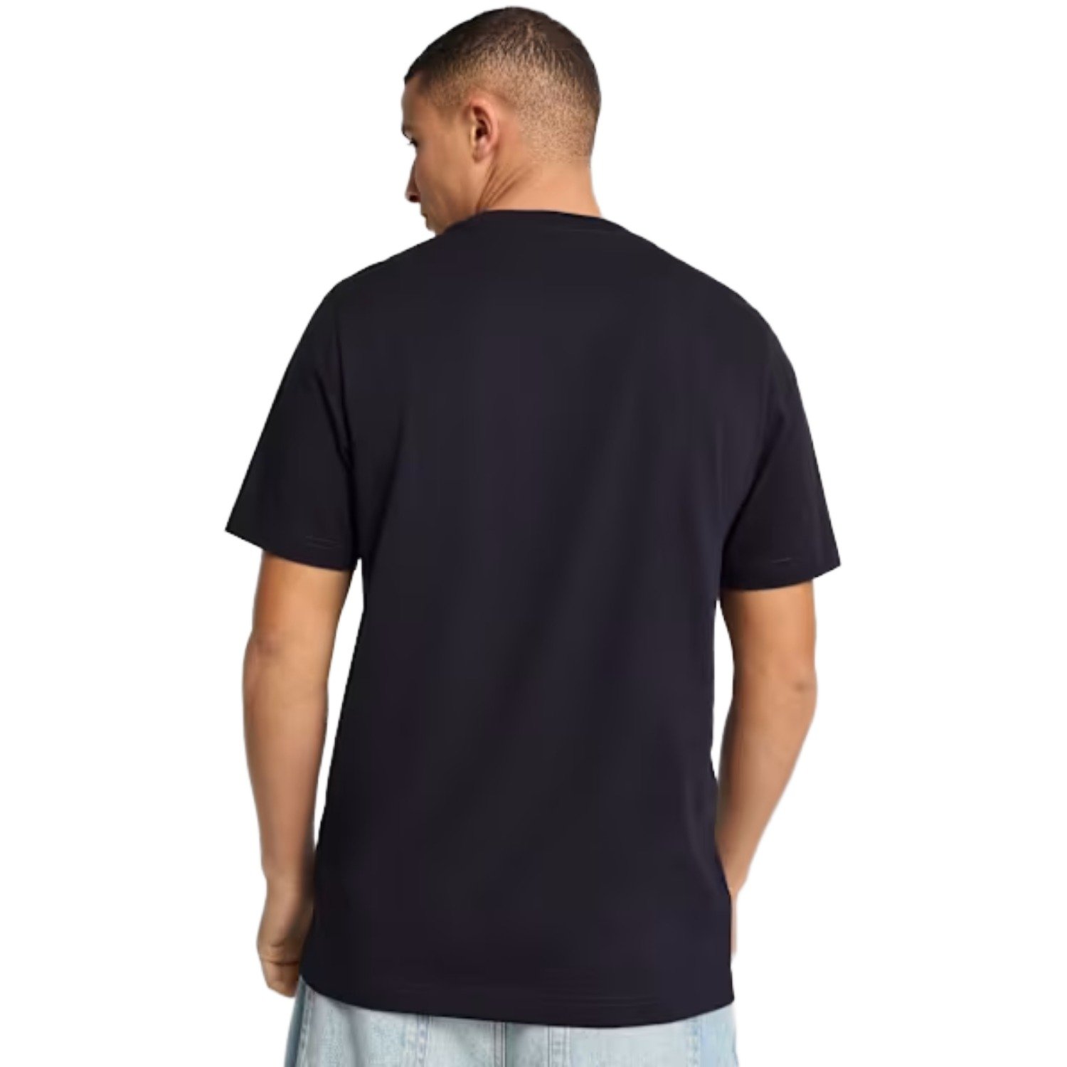 Camiseta Puma Essentials Logo No. 1 Masculino Preto 4