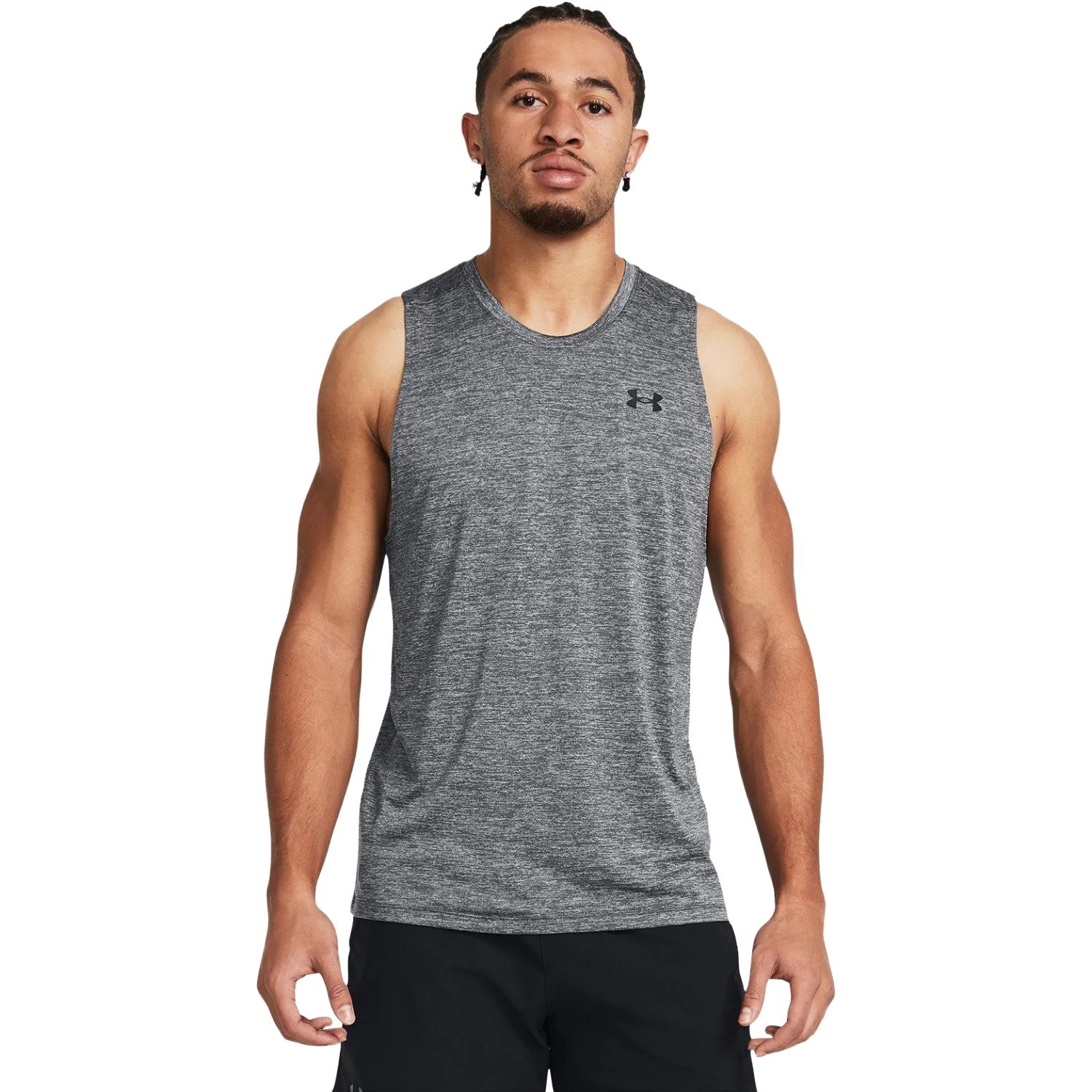 Regata Under Armour Tech Tank Masculino Cinza 3
