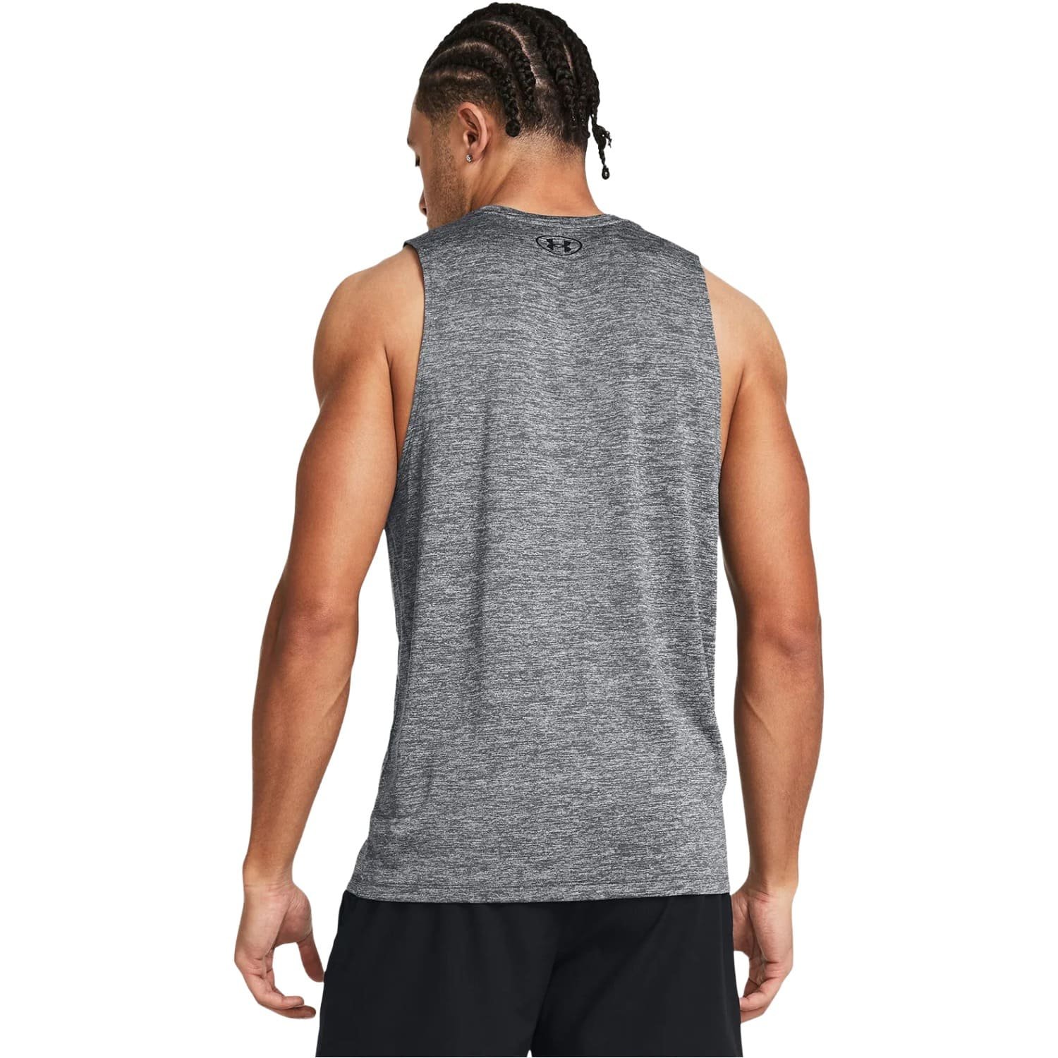 Regata Under Armour Tech Tank Masculino Cinza 4