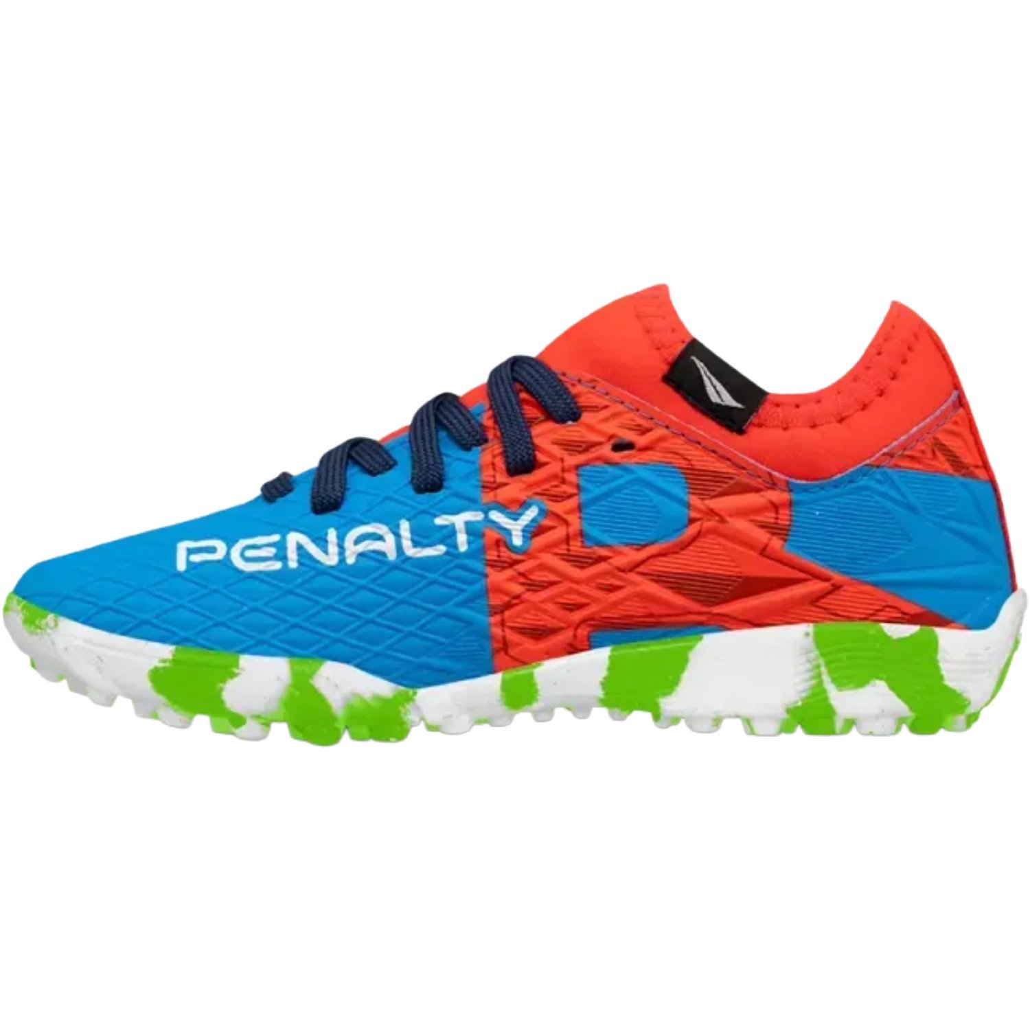 Chuteira Society Penalty RX Locker Infantil Azul 3