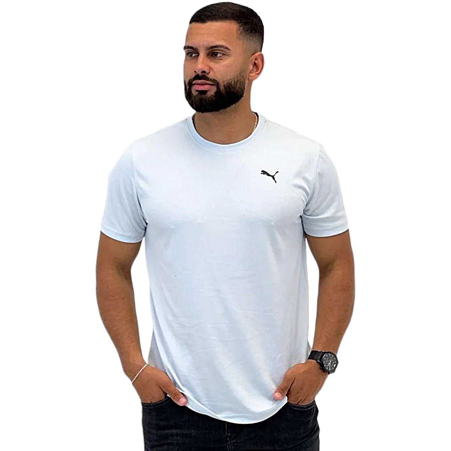 Camiseta Puma Graphics Running Faster Tee Masculino