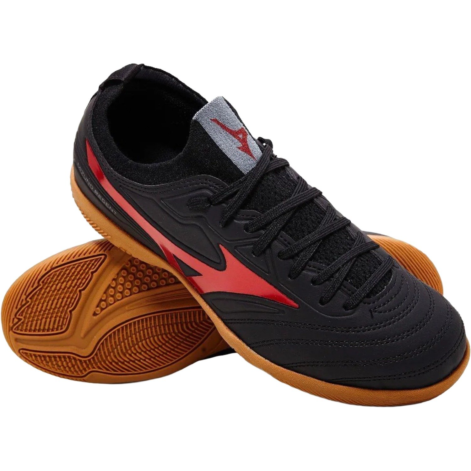 Chuteira Futsal Mizuno Regent IN Infantil Preto 4