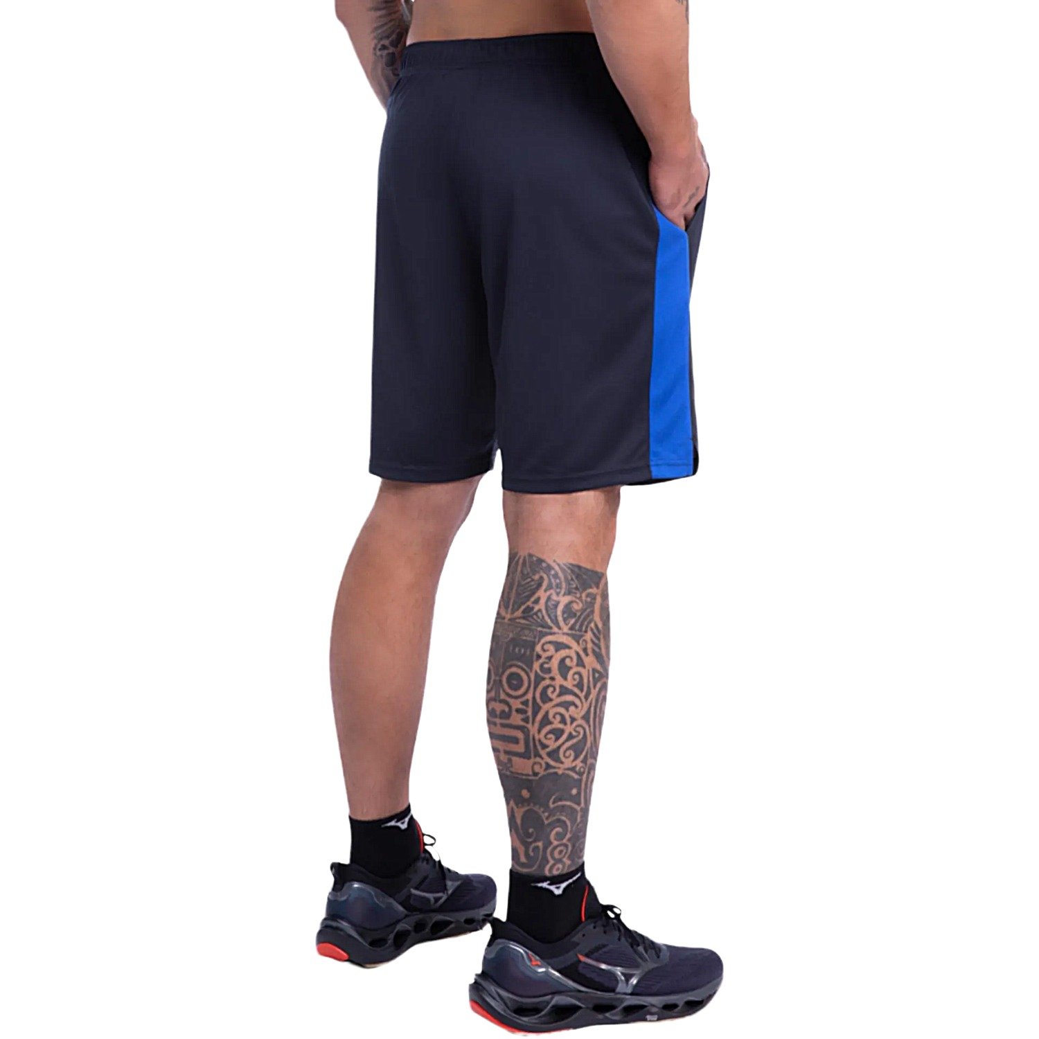 Bermuda Mizuno Root Mesh 2 Masculino Preto 2