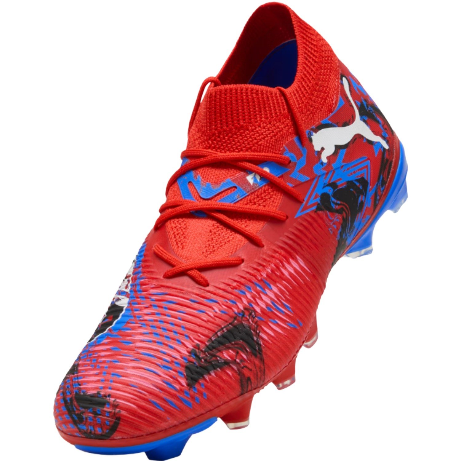 Chuteira Campo Puma Future 8 Match Playmaker Masculino Vermelho 2