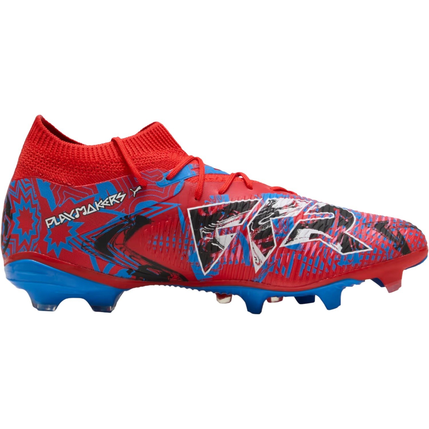 Chuteira Campo Puma Future 8 Match Playmaker Masculino Vermelho 3