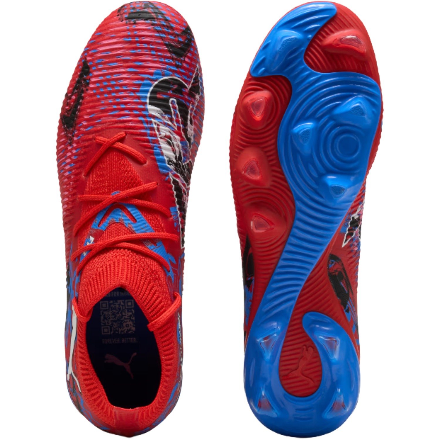 Chuteira Campo Puma Future 8 Match Playmaker Masculino Vermelho 5