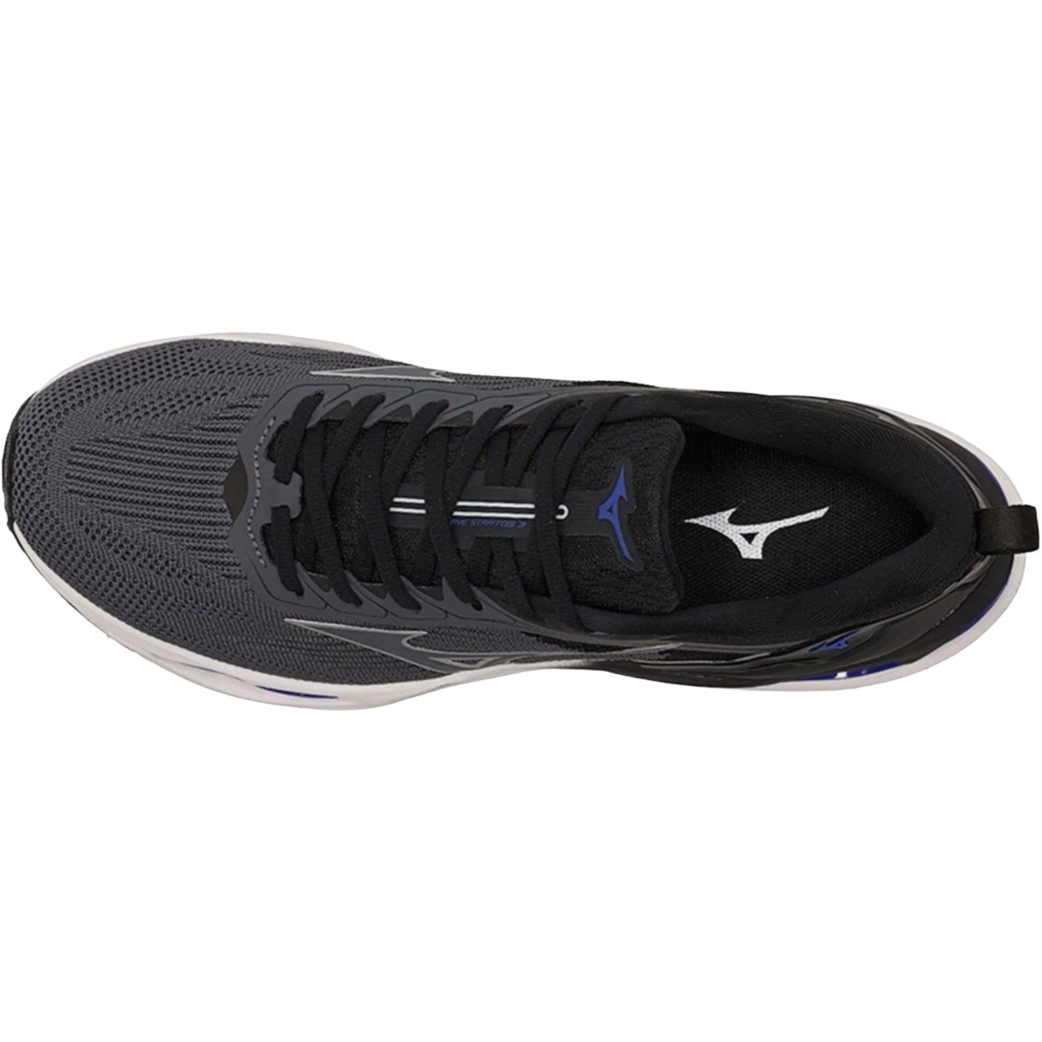 Tênis Mizuno Wave Stratos 3 Masculino Preto 4