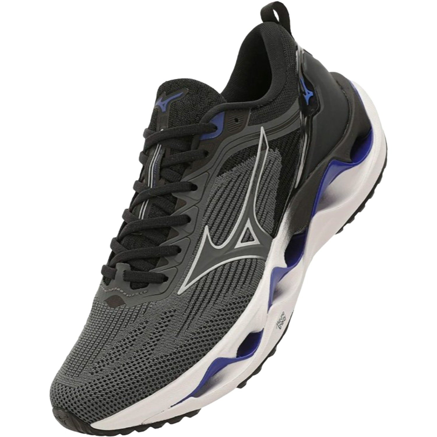 Tênis Mizuno Wave Stratos 3 Masculino Preto 5