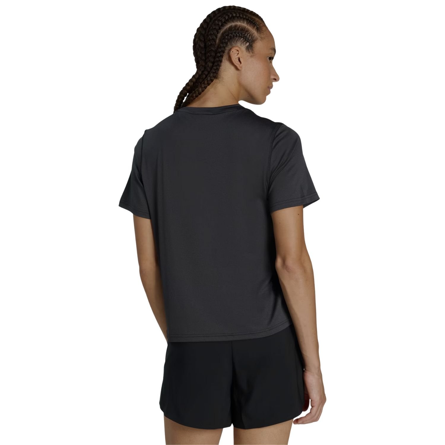 Camiseta Adidas Workout Essentials Feminino Preto 3