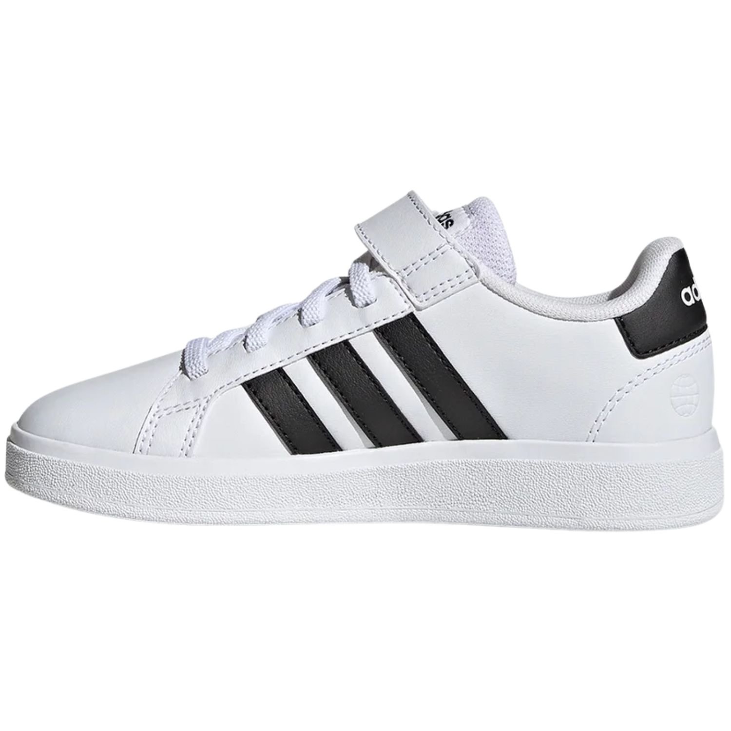 Tênis Adidas Grand Court 3.0 Infantil Branco 2