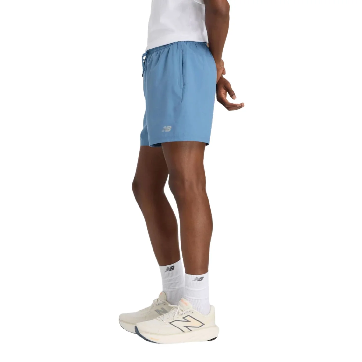 Shorts New Balance Sport Essentials Masculino Azul 3